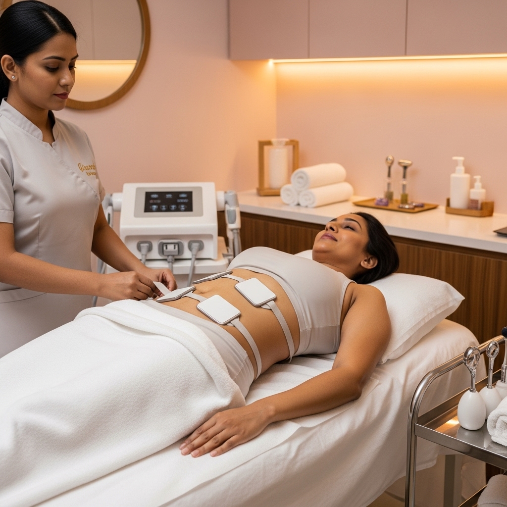 Non-surgical liposuction treatment for safe body reshaping without surgery